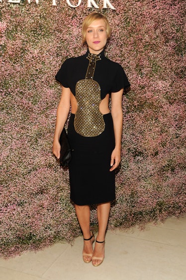 Chloe Sevigny in Karl Lagerfeld's Chloe dress. 