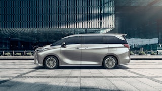 Lexus LM hybrid electric minivan announced in April 2023