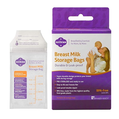 Momcozy Breastmilk Storage Bags -- 50 Bags