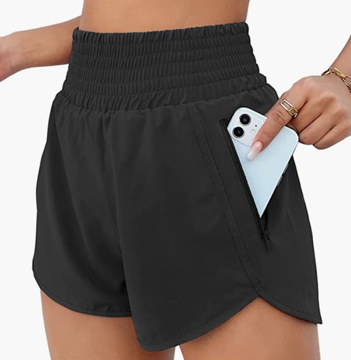 BMJL High Waisted Running Shorts With Pocket
