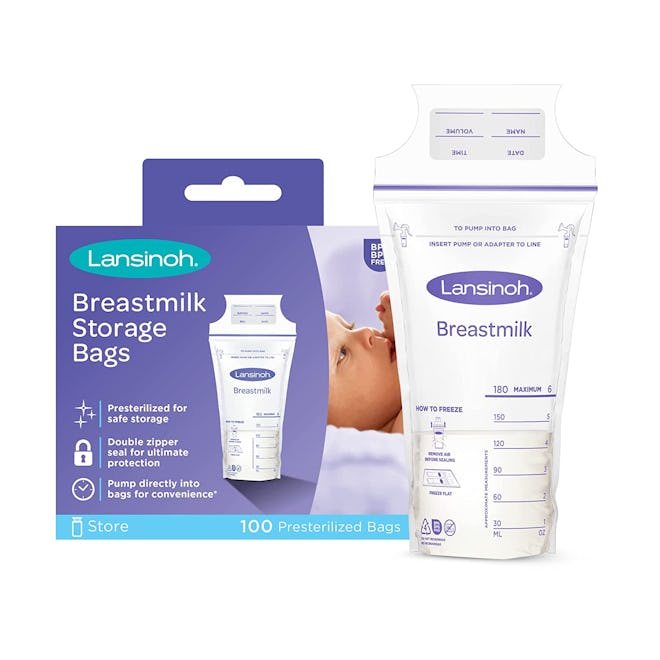 lansinoh breast milk storage bags