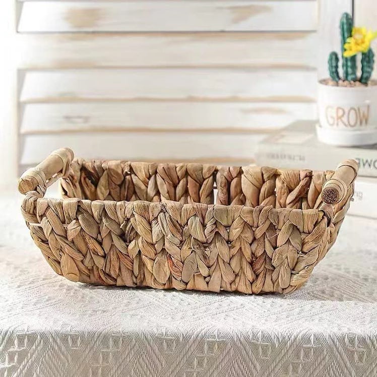 Whalehub Hand-Woven Large Storage Baskets 