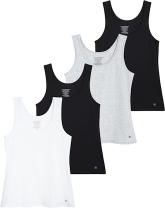 Lucky Brand Cotton Tank Tops (4-Pack)