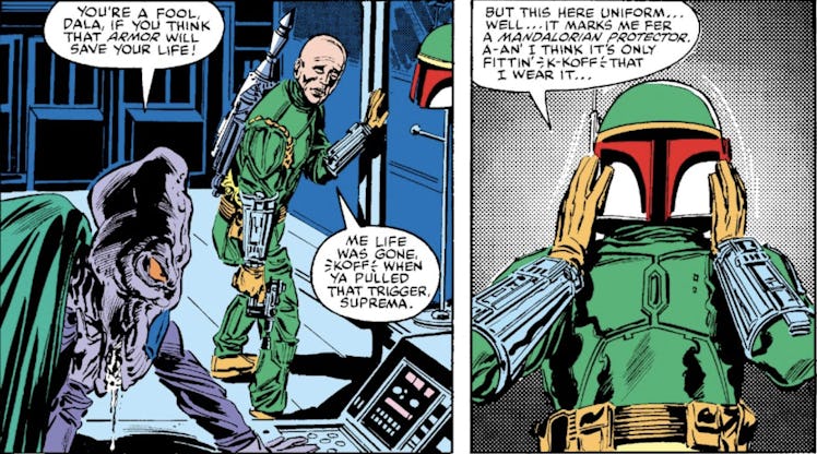 Tobbi Dala sacrifices his life in Star Wars #69.