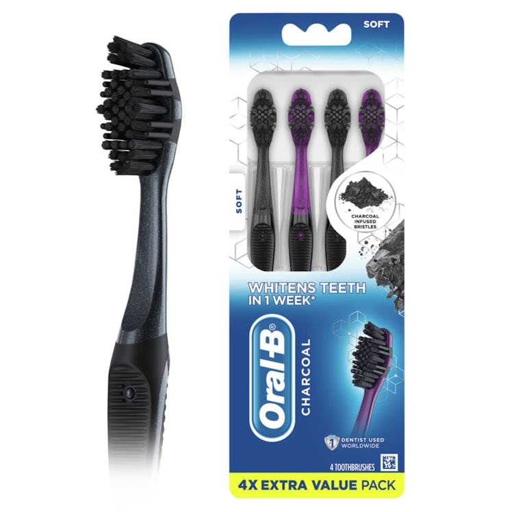 Oral-B Charcoal Toothbrushes (4-Pack)