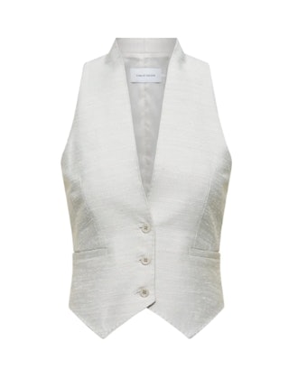 Shantung Tailored Waistcoat 