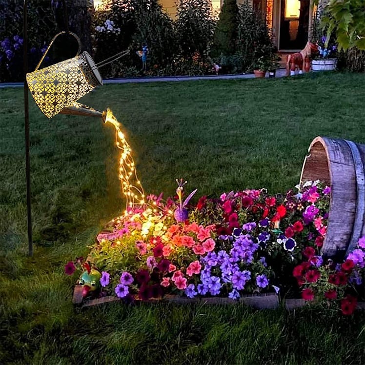 VOOKRY Solar Watering Can with Lights