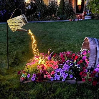 VOOKRY Solar Watering Can with Lights