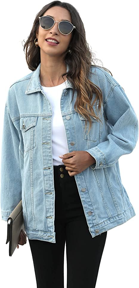 PUWEI Oversized Denim Jacket