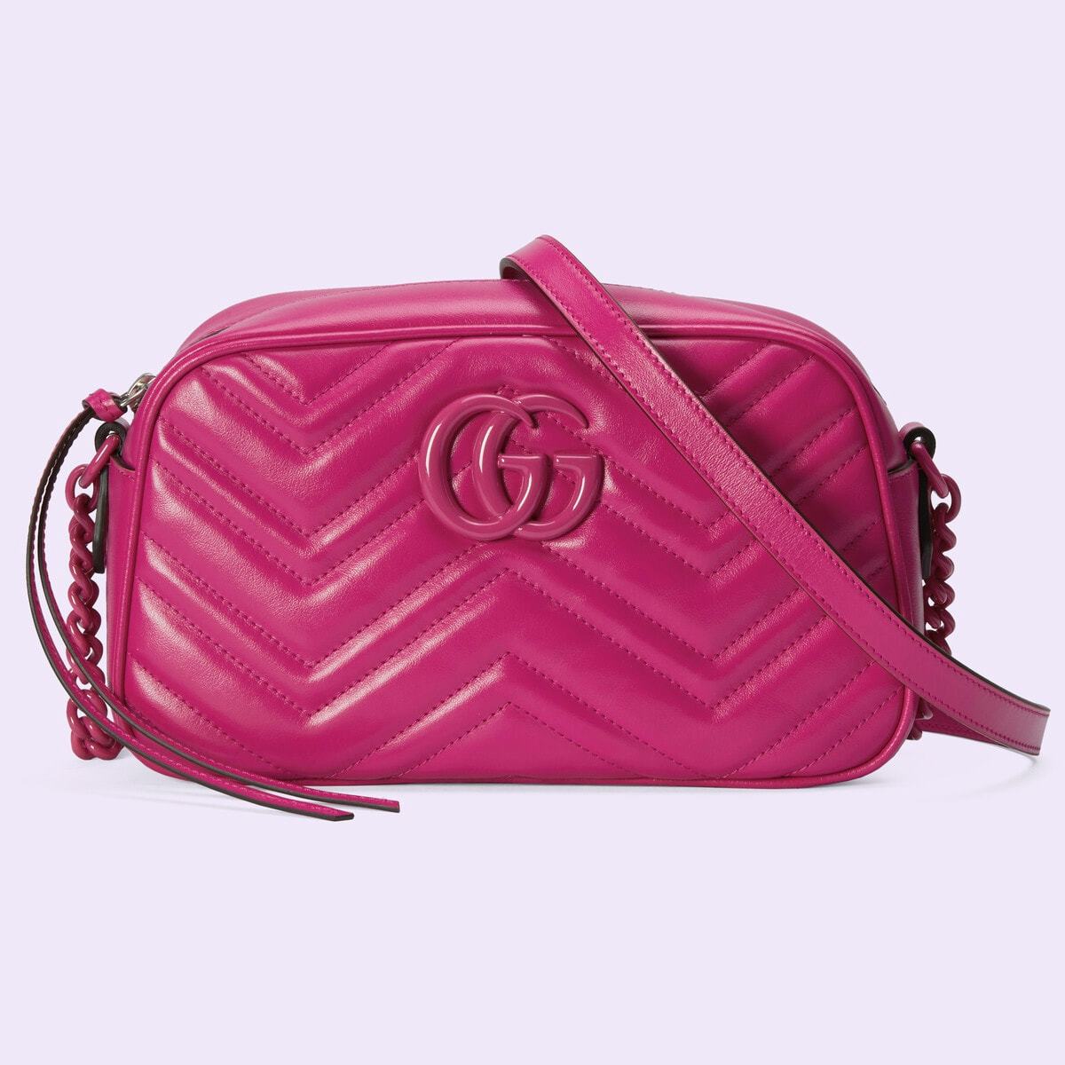 GG Marmont Matelassé Small Shoulder Bag