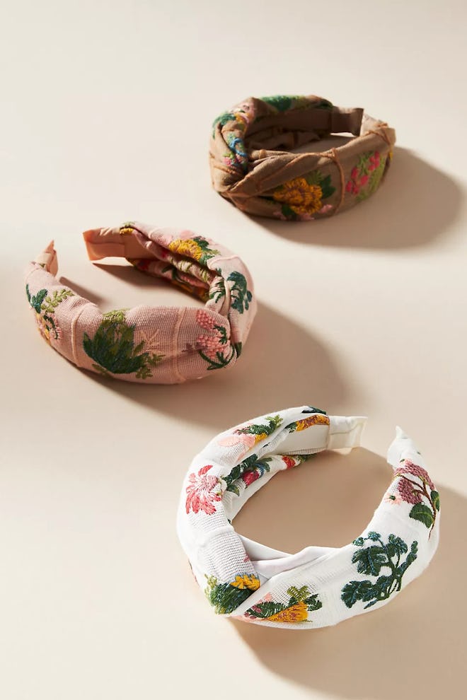 Mother's Day outfit ideas for accessories: these floral embroidered headbands
