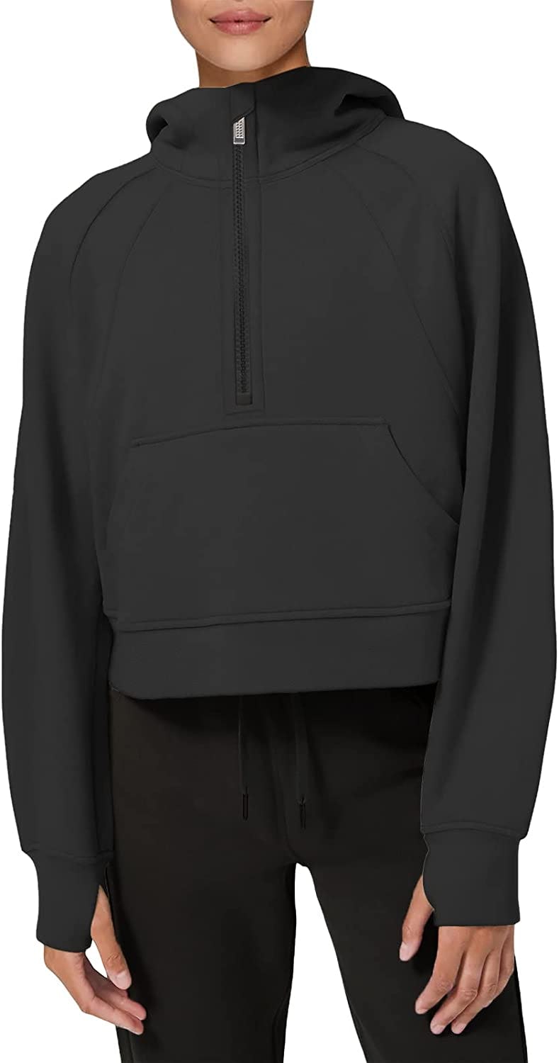 LASLULU Fleece-Lined Pullover Hoodie