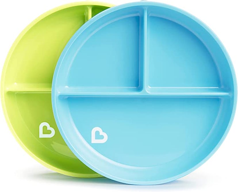 Munchkin Stay Put Divided Suction Plates
