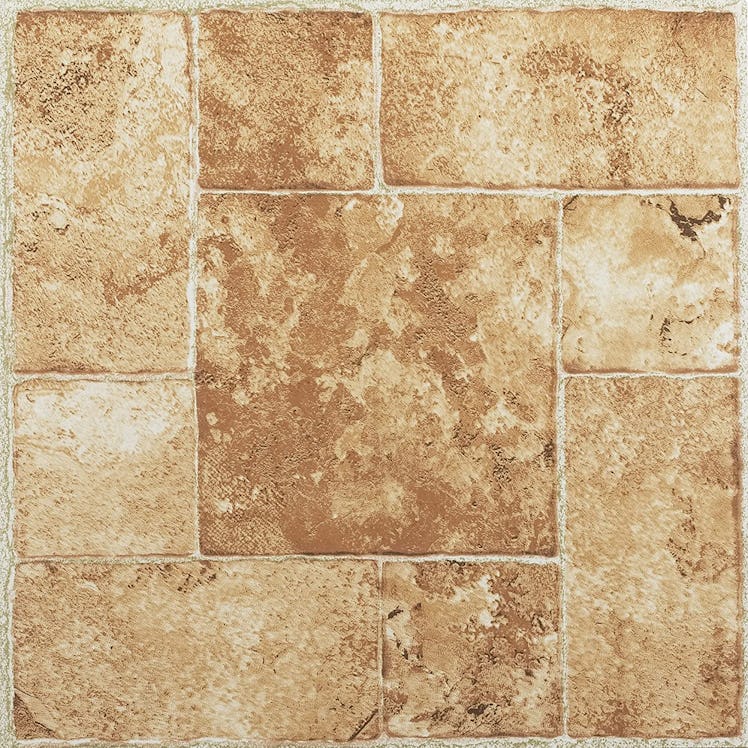 Nexus Self Adhesive 12-Inch Vinyl Floor Tiles (20-Pack) 