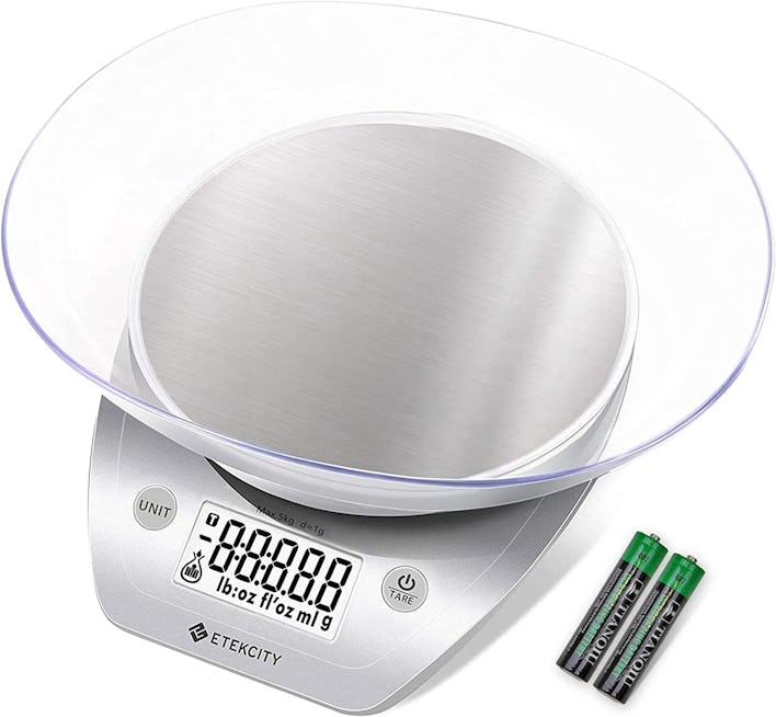 Etekcity Food Kitchen Scale with Bowl