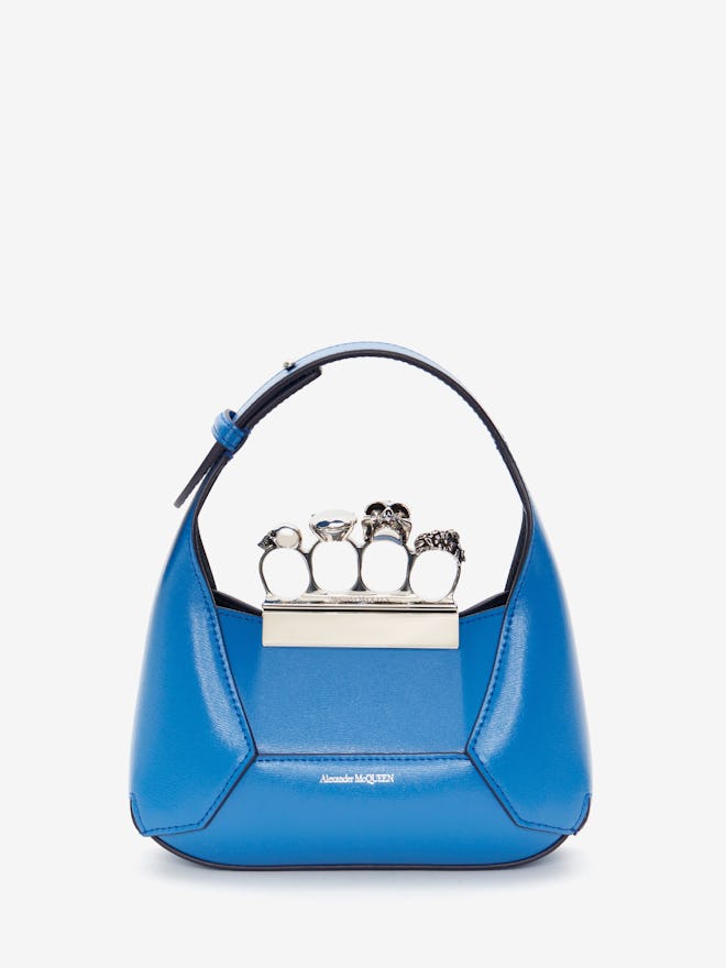 Alexander McQueen The Jewelled Hobo Mini Bag