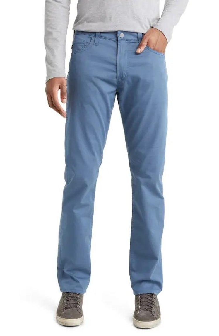 AG Everett Airluxe Slim Straight Commuter Pants