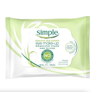 Simple Eye Make-Up Remover Pads