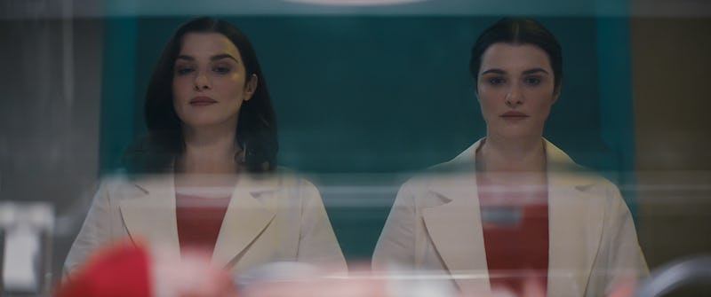 Rachel Weisz in 'Dead Ringers.' Photo via Prime Video