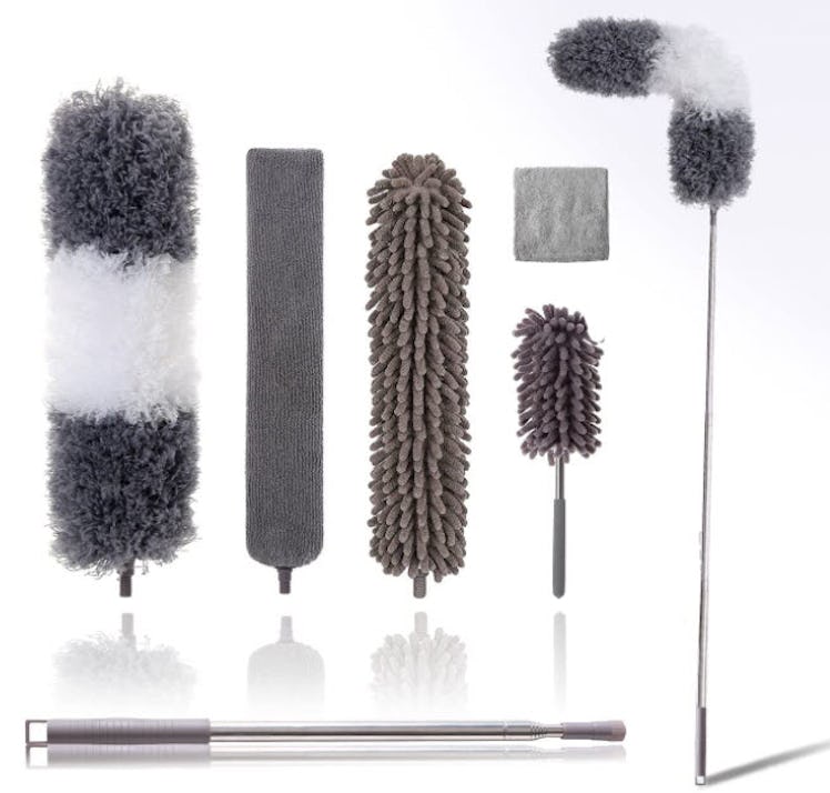 Oosofitt Microfiber Duster Kit for High Ceiling (6-Piece)
