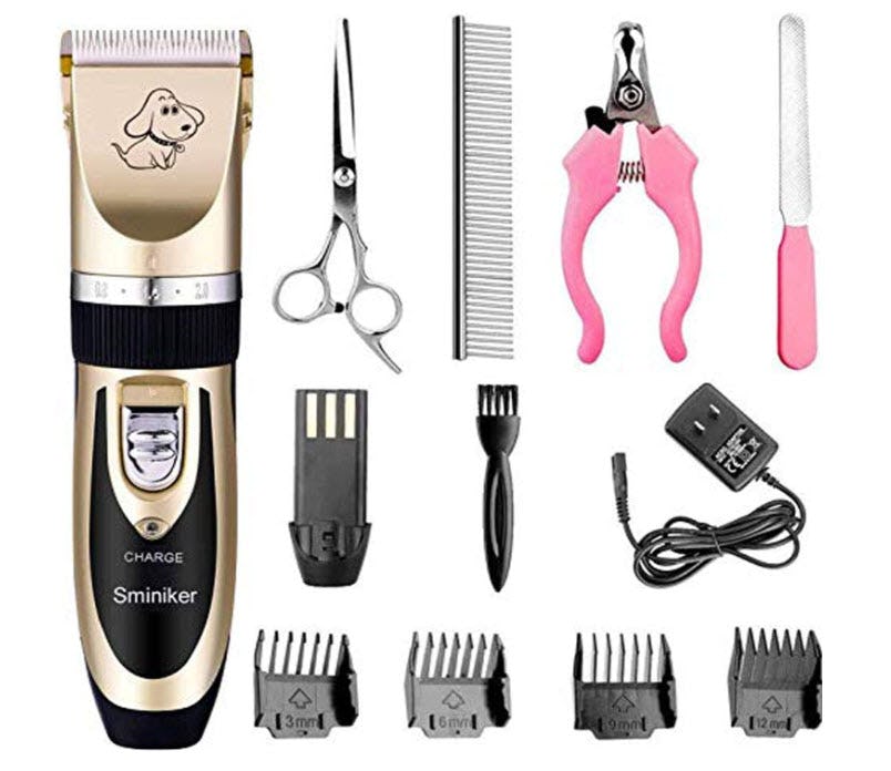 Sminiker Professional Rechargeable Pet Clippers