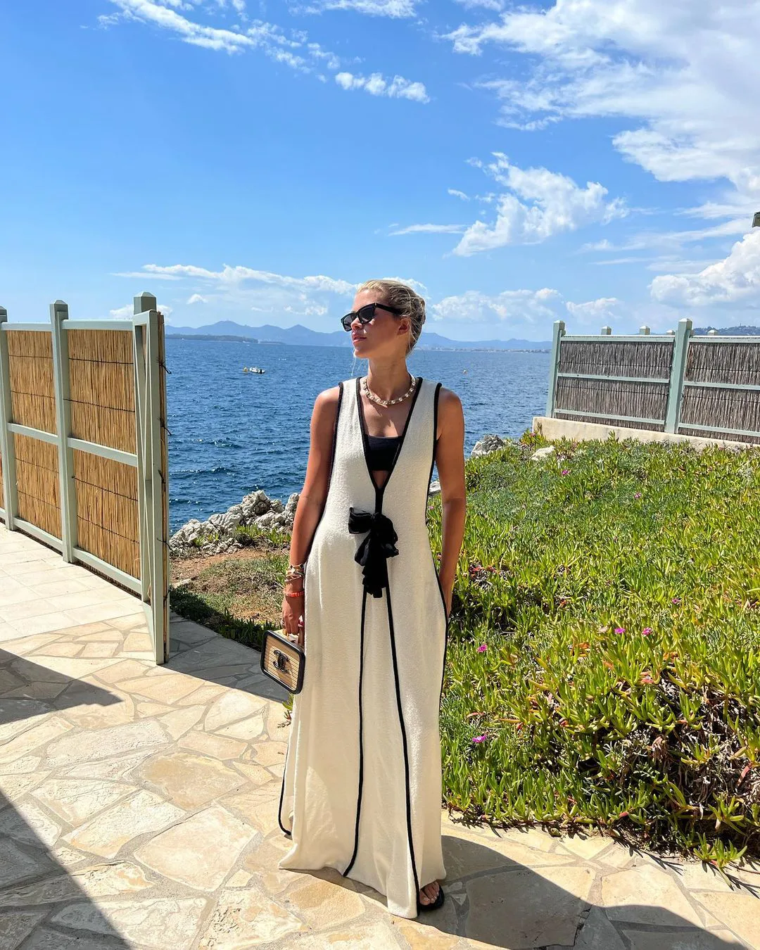 sofia richie crochet dress See Sofia Richie's Wedding-Weekend Style