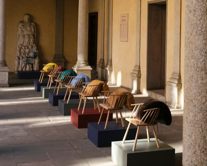 Loewe milan design week exhibit