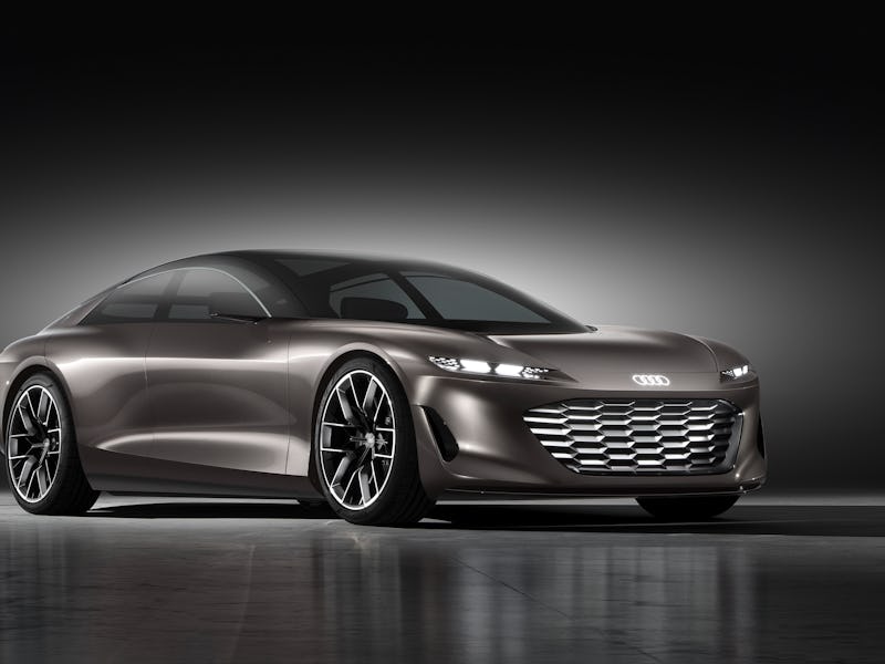 Audi's grandsphere electric sedan concept