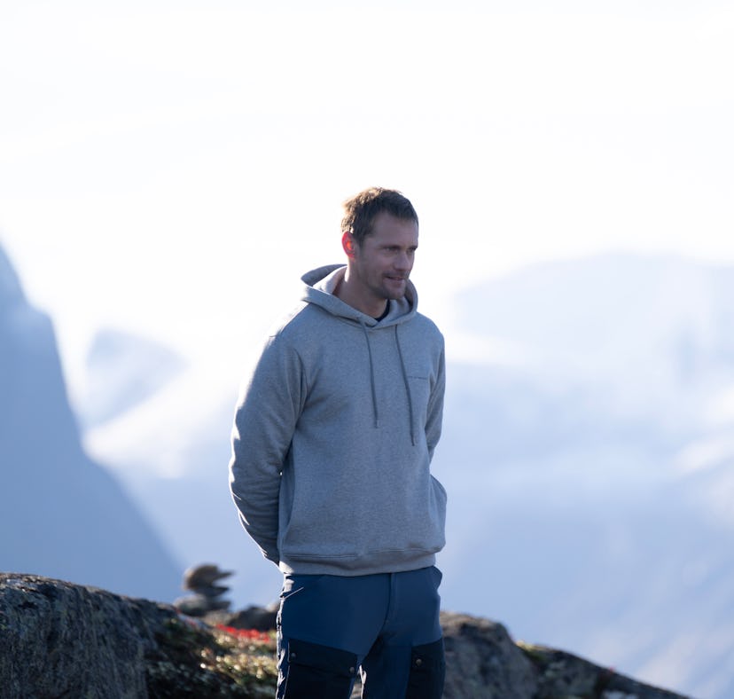 Alexander Skarsgård in Episode 5 of 'Succession' Season 4 at one of the Norway filming locations you...