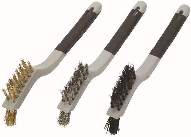 Warner 3-Piece Mini Wire Brush Set