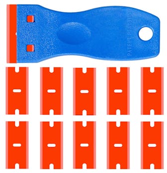 Petiy Beauty Double Edged Plastic Razor Blade Scrapers Knife