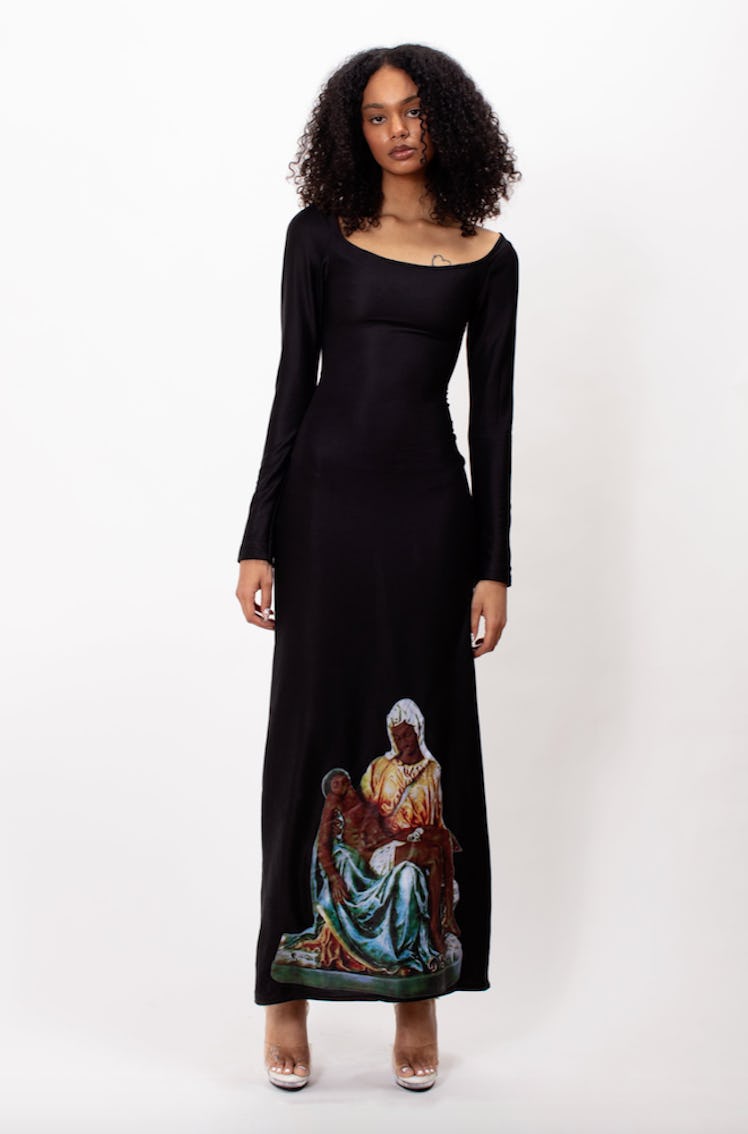 Black Jesus Maxi Dress