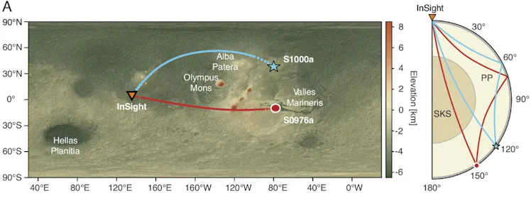 NASA Recorded Seismic Waves Just As They Pierced Mars' Liquid Metal Heart