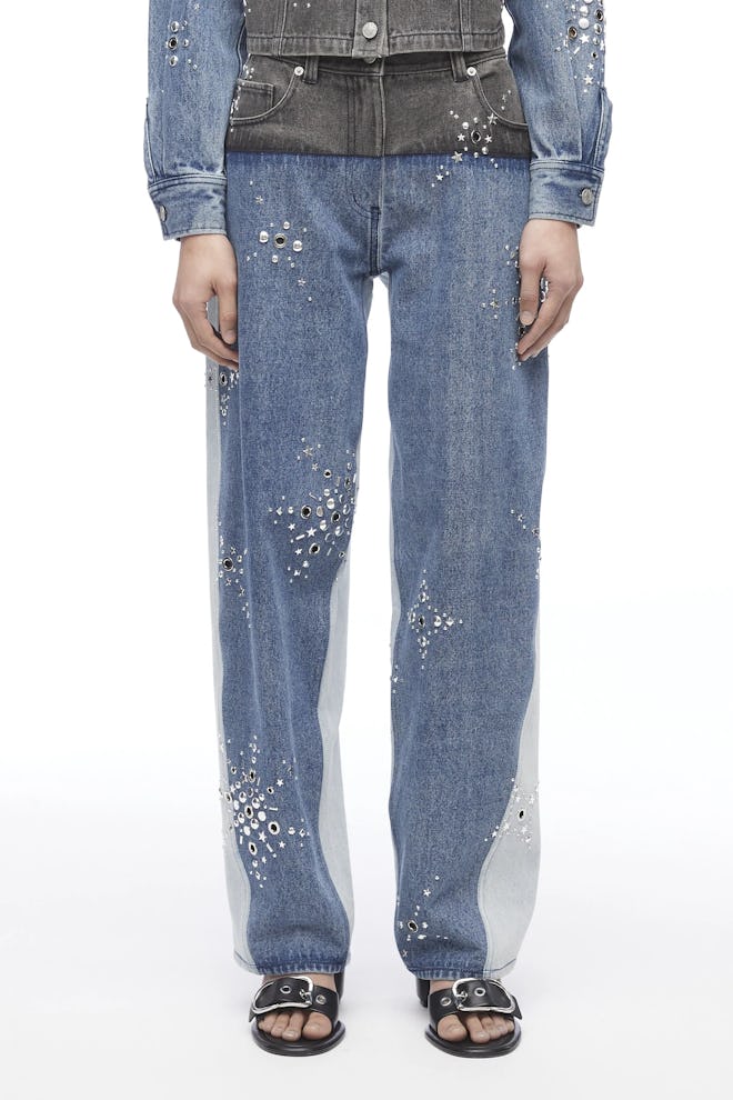 Liberty Embellished Slouchy Jean