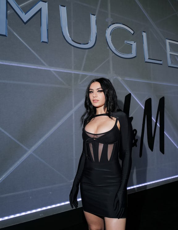 Charli XCX celebrates the launch of H&M and Mugler’s collaboration with a multi-faceted show at the ...