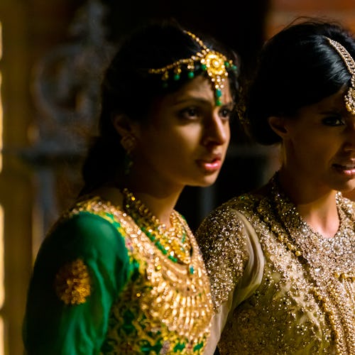 Ria (Priya Kansara) and sister Lena (Ritu Arya).