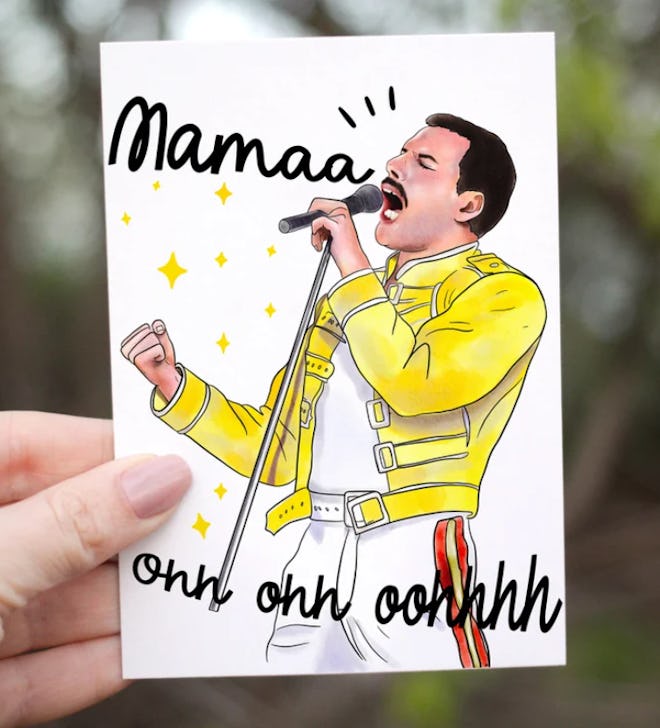 Bohemian Rhapsody Mother's Day card