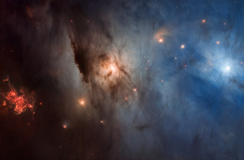 Astronomers are celebrating NASA's Hubble Space Telescope's 33rd launch anniversary with an ethereal...