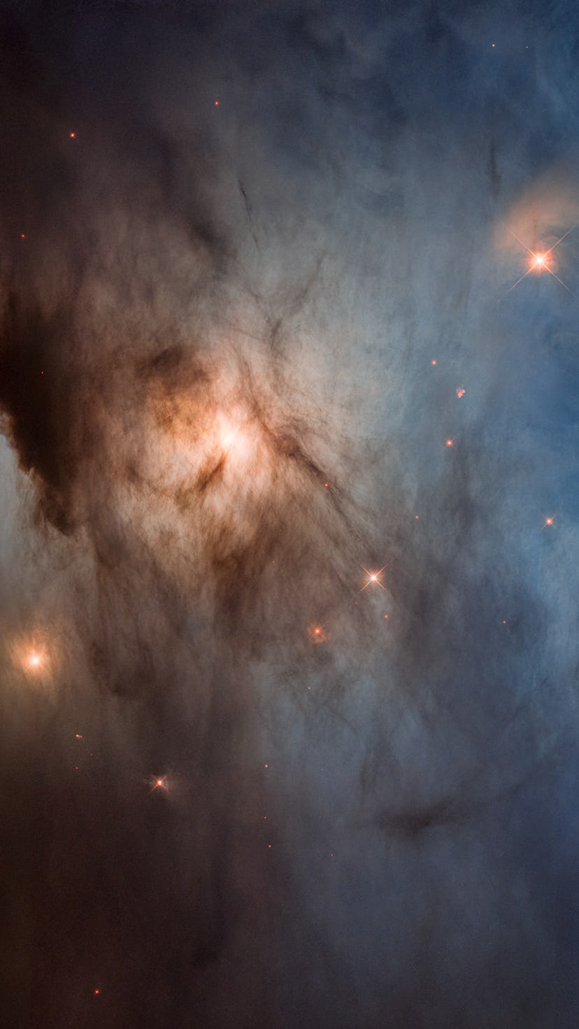 Astronomers are celebrating NASA's Hubble Space Telescope's 33rd launch anniversary with an ethereal...