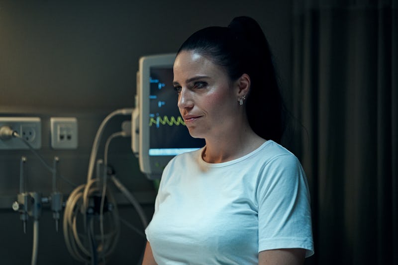 Josephine Park as Christina Aistrup in 'The Nurse.' Photo via Netflix