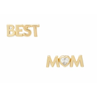 Kate Spade "Best Mom" Studs