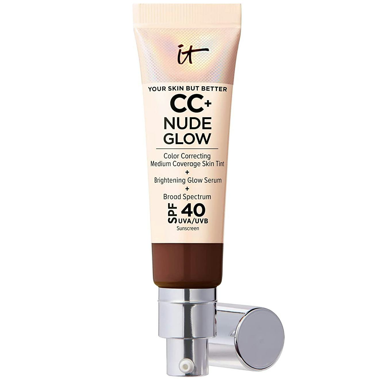 IT Cosmetics CC+ Nude Glow Lightweight Foundation + Glow Serum