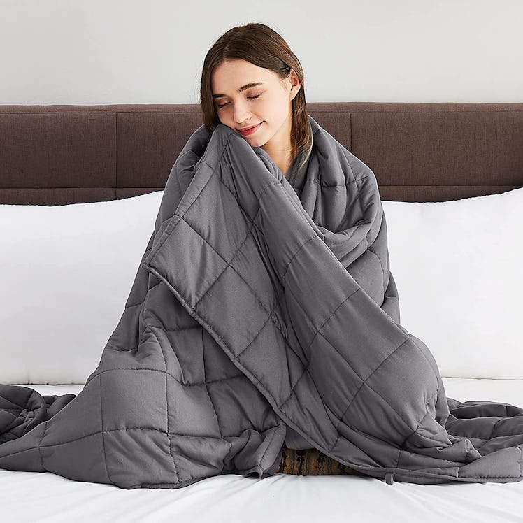 CUTEKING 15-Pound Weighted Blanket 