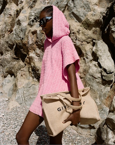 a look from Givenchy's plage collection
