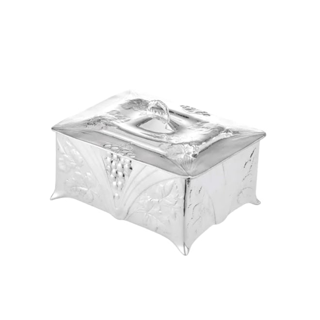 Gallia Silver-Plated Redcurrant Jewelry Box 