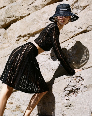 a look from Givenchy's plage collection