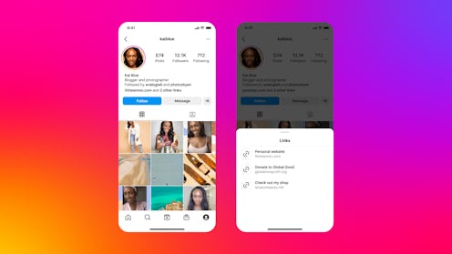Here's how to add multiple links to your Instagram bio.