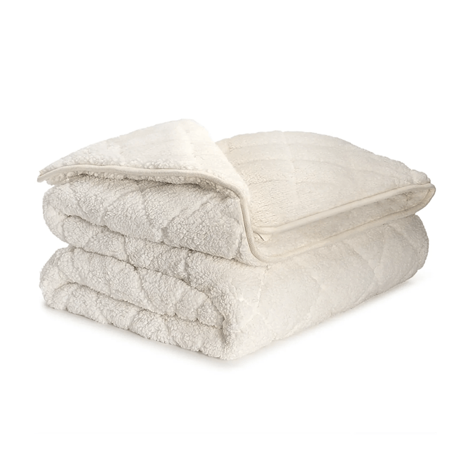 Double Sided Sherpa Weighted Blanket