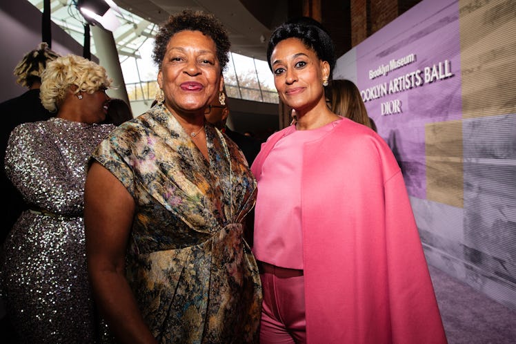 Carrie Mae Weems and Tracee Ellis Ross at Brooklyn Museum's Artist Ball presented by Dior at Brookly...