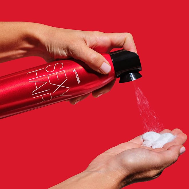 SexyHair Big Root Pump Plus Spray Mousse, 10 Oz.
